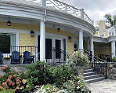 entrance to Oakley Country Club in Belmont MA